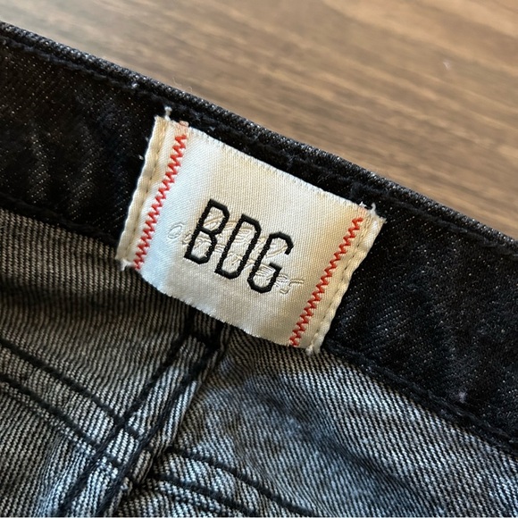 Urban Outfitters BDG Black Cotton Cropped Taper 29 - Picture 4 of 10